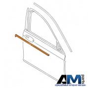 Наружный уплотнитель шахты стекла (правый) BMW 7 серии G12 (хром) 51337397866