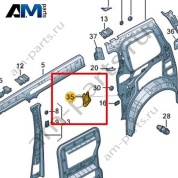 Усилитель крепления ремня безопасности Volkswagen id-Buzz 2023-2024 1T3809526