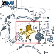 Кронштейн теплообменника Volkswagen id-Buzz 2023-2024 1N3816087