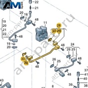 Трубопровод хладагента Volkswagen id3 2020-2024 1EA816540