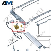 Электродвод сдвижного люка Volkswagen id3 2020-2024 10A877795