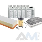 Оригинальный комплект ТО-1/3 для Ауди А4 (В8) рестайлинг 2.0TDI (143 л.с.) VAG LL 3 (допуск 504/507)