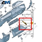 Тормозной элемент Volkswagen id-Buzz 2023-2024 1T3858309A
