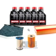 Набор ТО-2/4 для Фольксваген Тигуан 2012-2016 2.0 TDI 110 л.с. с маслом Motul 5W30