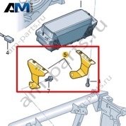 Кронштейн подушки безопасности Volkswagen T-Roc 2018-2024 2GB880572A