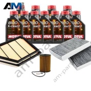 Комплект ТО-1/3 БМВ Х6 ‏M50i‎ с маслом Motul N63
