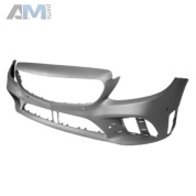 Передний бампер 43AMG на Mercedes C W205 (2014-2023) A20588025089999
