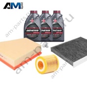 Набор ТО-1/3 Skoda Rapid 1.2 MPI с угольным фильтром с маслом Lukoil 5W40