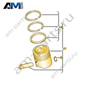 Поршень в сборе VAG 05E107065A