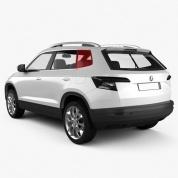 Стекло заднее левое (треугольное) Шкода Карок 57A845297LNVB