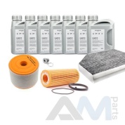 Оригинальный комплект ТО-1/3 для Ауди А7 (4G) 3.0TFSI (2011-2014) VAG LL 3 (допуск 504/507)