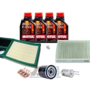 Набор для ТО-4 Skoda Fabia 1.4 MPI с маслом Motul 5W40