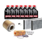 Набор ТО-1/3 для Ауди А6 (C6) 3.2 FSI (277 л.с.) с маслом Motul 5W30