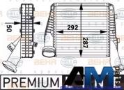 Интеркулер Фольксваген Туарег 2.5 TDI (163 л.с.) 8ML376729561 Behr-hella