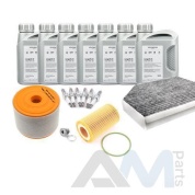 Оригинальный комплект ТО-2/4 для Audi A7 (4G) 3.0TFSI (2015-н.в.) VAG LL 3 (допуск 504/507)