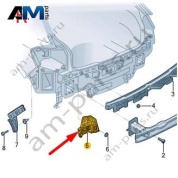 Опорный элемент бампера правый Volkswagen Тигуан 57G807394A