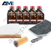Комплект ТО-2/4 БМВ Х3 25d с маслом Motul B47