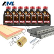 Комплект ТО-2/4 БМВ 5 серии 530i с маслом Motul N53