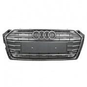 Решётка радиатора (Темный хром) Ауди A5 (F5) 2016-2025 8W6853651RRP5