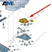 Облицовка днища Audi A7 (4K) 2019-2024 4K8825219B