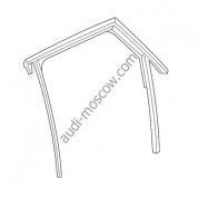 Оригинальная направляющая стекла левой задней двери Audi Q3 (2011-2018) 8U0839439