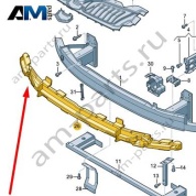 Вспененный наполнитель Audi A8 (D5) 2018-2024 4N0807694A