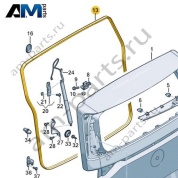 Уплотнитель Volkswagen id-Buzz 2023-2024 1T3827705C