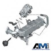 Охладитель ОГ 11718518202 на BMW (F25) B47