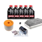 Набор ТО-2_4 для Ауди А6 C7 2.0TFSI (2011-2014) с маслом Motul 5W30