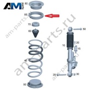 Опора задних пружин сверху Mercedes G-class W465 A4633240000
