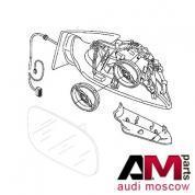 Основание наружного зеркала с электроприводом и складыванием левое Ауди А3 8P1858531FC01C