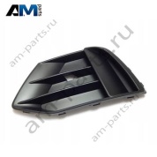 Решетка бампера левая (чёрная) Ауди Q3 (F3) 2019-2026 83A8076819B9