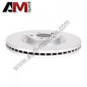 Передние тормозные диски TRW для Audi A4 B6 (2.4-3.0) DF4757S