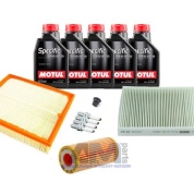 Комплект для ТО-2/4 для Audi A1 (8X) 2.0TFSI с маслом Motul 5W30