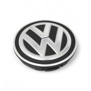 Колпачок чёрный satin chromglanz/глянцевый хром для автомобилей концерна VAG 6C0601171XQI