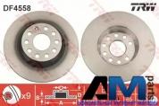 Задние тормозные диски Шкода Фабия МК3 DF4558 TRW