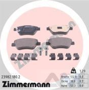 Тормозные колодки передние (для R16) ZIMMERMANN (26268.180.2) Volkswagen Caravelle T6