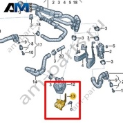Держатель Volkswagen id3 2020-2024 1EA121093F