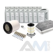 Оригинальный комплект ТО-2/4 для Ауди А8 4.0TFSI (437 л.с.) VAG LL 3 (допуск 504/507)