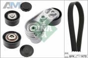 Комплект ремня с натяжителем (INA) 529021110 для BMW 1 серия (F21) 2011-2015 M135i