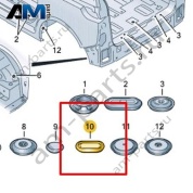 Заглушка Volkswagen id-Buzz 2023-2024 1N3971908