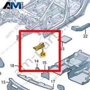 Шумоизоляция двери Volkswagen T-Roc Cross 2019-2024 2GM868759