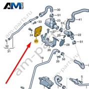 Экран Audi A6 (C7) 2015-2018 4G0121146D