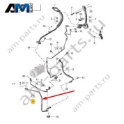 Трубка кондиционера Porsche Macan S (CTMA) 95B260702D