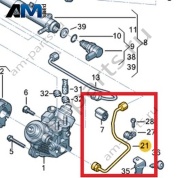 Напорная трубка VAG 03N130321A