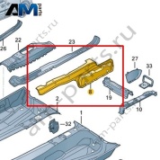 Крепежный элемент VAG 1T0802381C