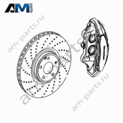 Суппорт тормозной передний левый A2224214998 Mercedes S-class W222