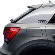 Наклейка на двери AUDI (черная) Ауди А4 В9 (рестайлинг) 8W0064317E