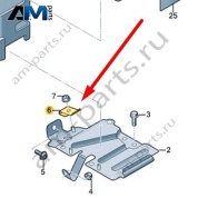 Держатель Audi A6 (C8) 2019-2024 4K0915811