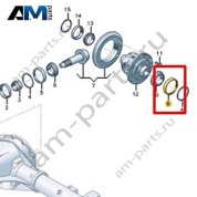 Корпус подшипника VAG 0XW525223